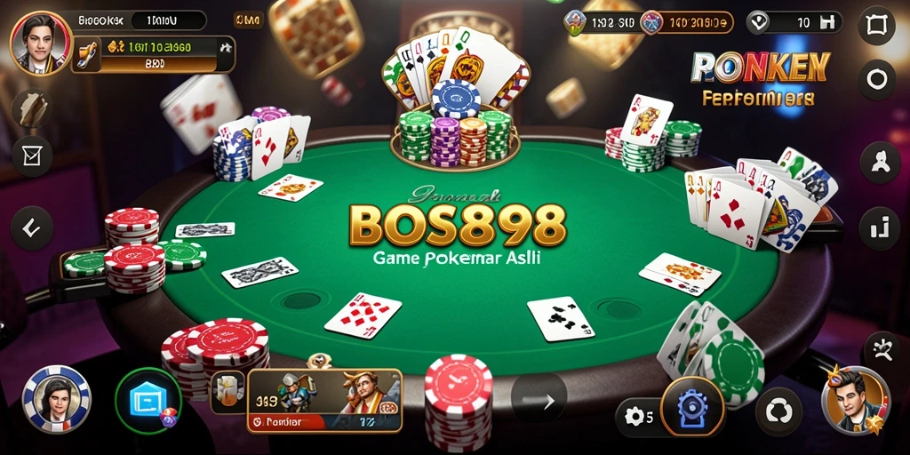 Tangkap momen seru dalam permainan poker yang menantang.