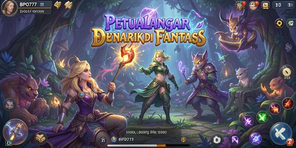 Screenshot gameplay BPO777 menampilkan petualangan penuh aksi dan eksplorasi.