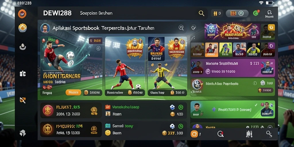 Tampilan gameplay DEWI288 yang menarik dan intuitif.