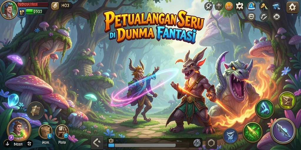Tampilan gameplay H03 yang mendebarkan dan penuh petualangan.
