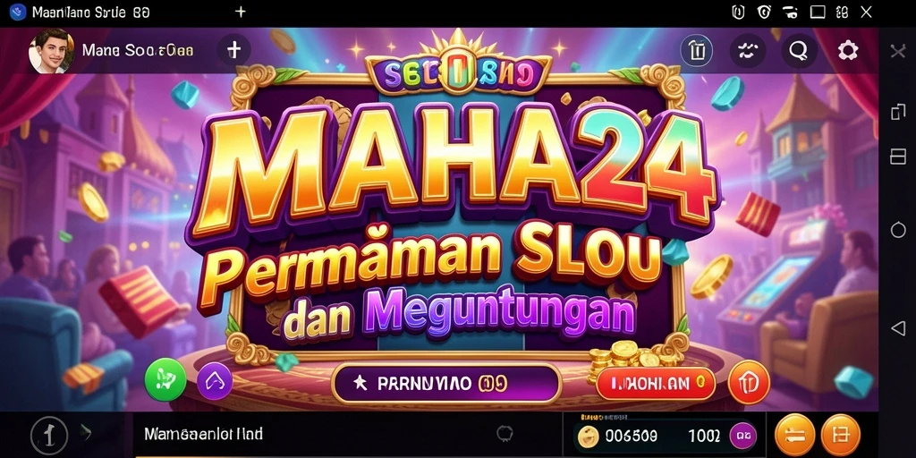 Screenshot gameplay seru MAHA24 dengan berbagai slot menarik.