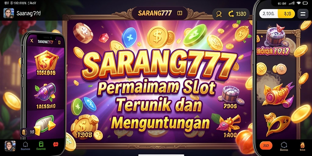 Tampilan gameplay menarik dalam permainan Slot SARANG777.