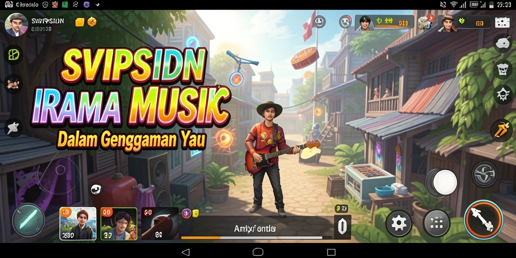 Screenshot menampilkan gameplay interaktif dalam SVIPSIDN.