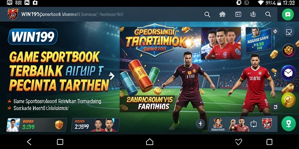 Screenshot dari gameplay WIN199 menampilkan berbagai jenis taruhan yang tersedia.